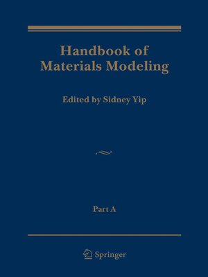 cover image of Handbook of Materials Modeling